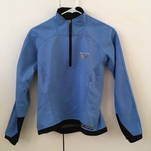 Periwinkle soft shell with Gore Windstopper